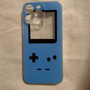 Blue Game Console iPhone 15 Pro Max Case